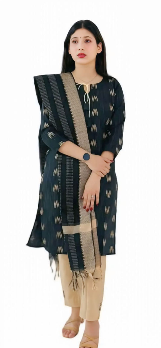 TSS Women's Kurti with Pant And Dupatta